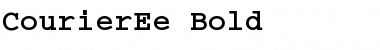 Download CourierEe Bold Font Title Preview