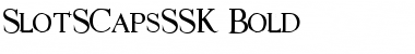 Download SlotSCapsSSK Bold Font