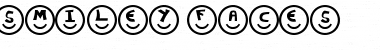 Download Smiley Faces Smiley Faces Font