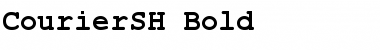 Download CourierSH Bold Font Title Preview