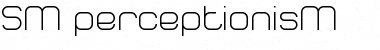 Download SM_perceptionisM Regular Font