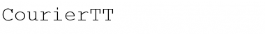 Download CourierTT Regular Font Title Preview