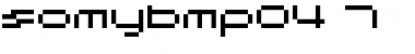 Download somybmp04_7 Regular Font