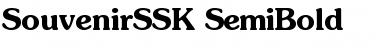 Download SouvenirSSK SemiBold Font