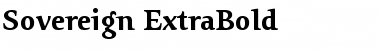 Download Sovereign-ExtraBold Font