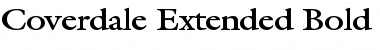 Download Coverdale-Extended Bold Font Title Preview