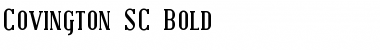 Download Covington SC Bold Font Title Preview