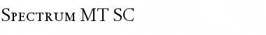 Download Spectrum MT SC Font