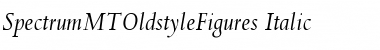 Download SpectrumMTOldstyleFigures Font