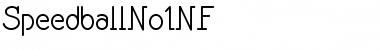 Download SpeedballNo1NF Regular Font