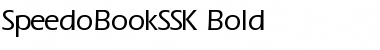 Download SpeedoBookSSK Bold Font