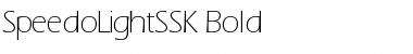 Download SpeedoLightSSK Bold Font