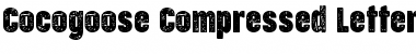 Download Cocogoose Compressed Trial Letterpress Font Title Preview
