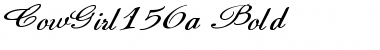 Download CowGirl156a Bold Font Title Preview