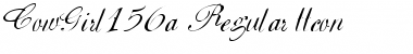 Download CowGirl156a Regular Font Title Preview