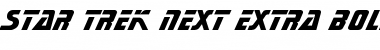 Download StarTrekNext XBd BT Font