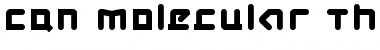 Download CQN-Molecular-ThermoBold Regular Font Title Preview