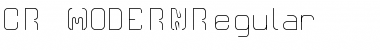 Download CR21MODERN Regular Font Title Preview