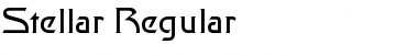 Download Stellar Regular Font