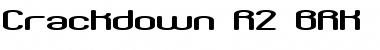 Download Crackdown R2 BRK Normal Font Title Preview