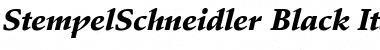 Download StempelSchneidler-Black BlackItalic Font