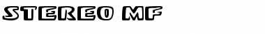 Download Stereo MF Regular Font