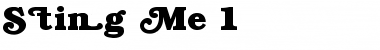 Download Sting Me 1 Bold Font