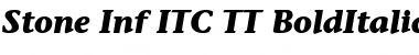 Download Stone Inf ITC TT Font