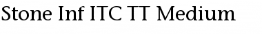 Download Stone Inf ITC TT Medium Font