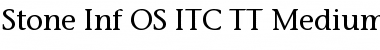 Download Stone Inf OS ITC TT Medium Font