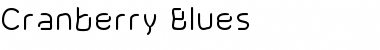 Download Cranberry Blues Regular Font Title Preview