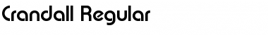 Download Crandall Regular Font Title Preview