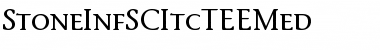 Download StoneInfSCItcTEEMed Regular Font