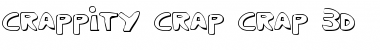Download Crappity-Crap-Crap 3D 3D Font Title Preview