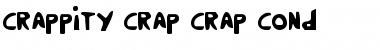 Download Crappity-Crap-Crap Cond Cond Font Title Preview