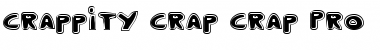 Download Crappity-Crap-Crap Pro Pro Font Title Preview