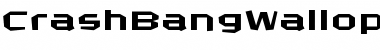 Download CrashBangWallop Medium Font Title Preview