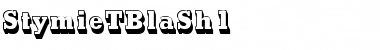 Download StymieTBlaSh1 Regular Font