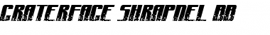 Download CraterFace Shrapnel BB Regular Font Title Preview