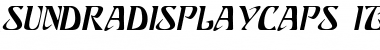 Download SundraDisplayCaps Font