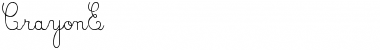 Download CrayonE Regular Font Title Preview