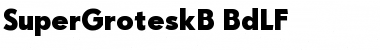 Download SuperGroteskB Regular Font