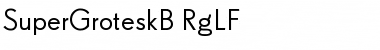 Download SuperGroteskB Regular Font