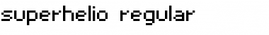 Download superhelio _regular Font