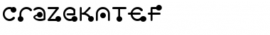Download CrazeKATEF Regular Font Title Preview