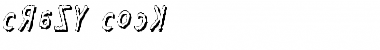 Download Crazy Cock Regular Font Title Preview