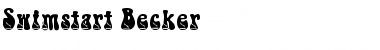 Download Swimstart Becker Font