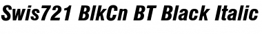 Download Swis721 BlkCn BT Font