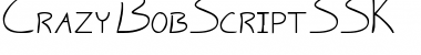 Download CrazyBobScriptSSK Regular Font Title Preview