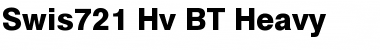 Download Swis721 Hv BT Font